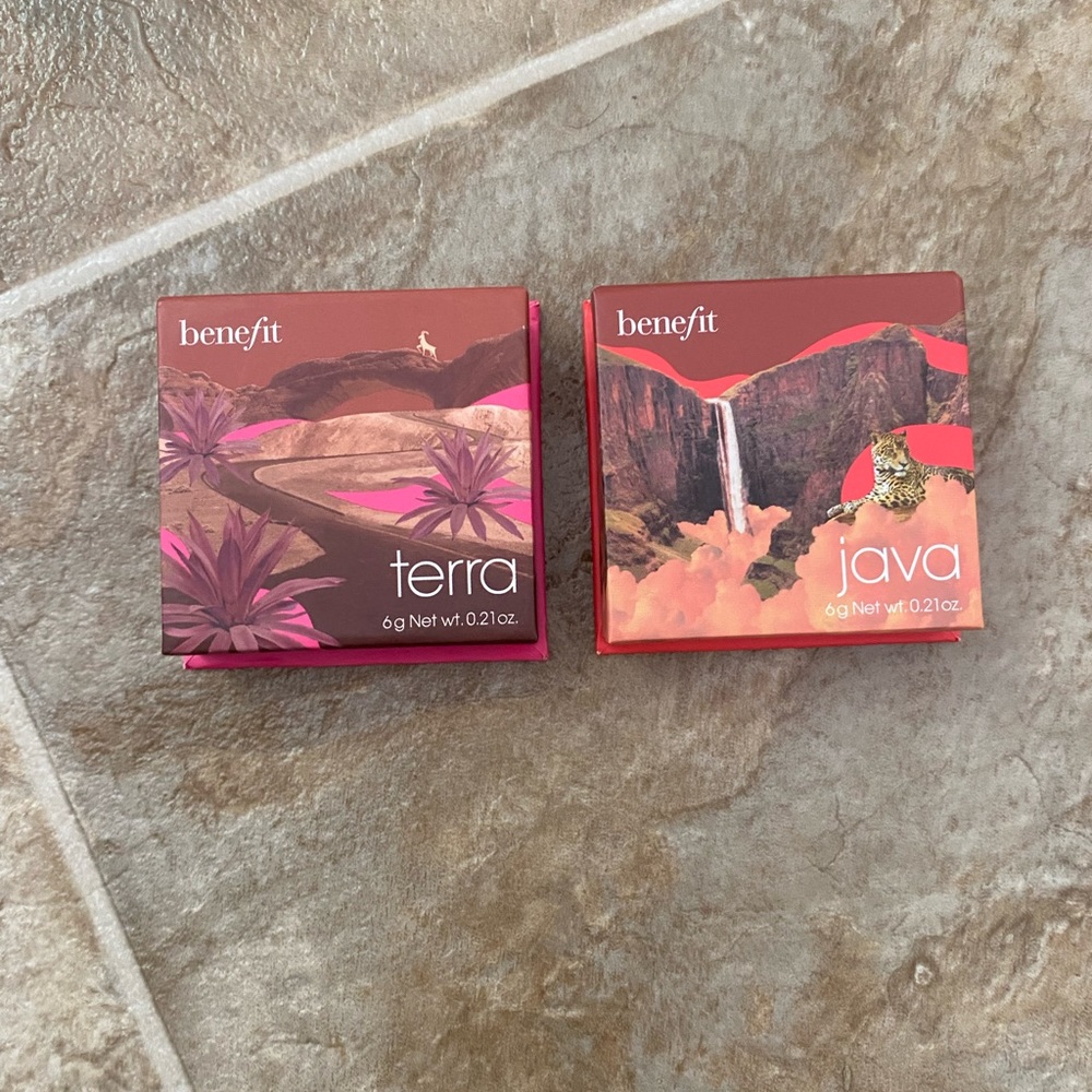 Benefit Terra and Java Box Blushes